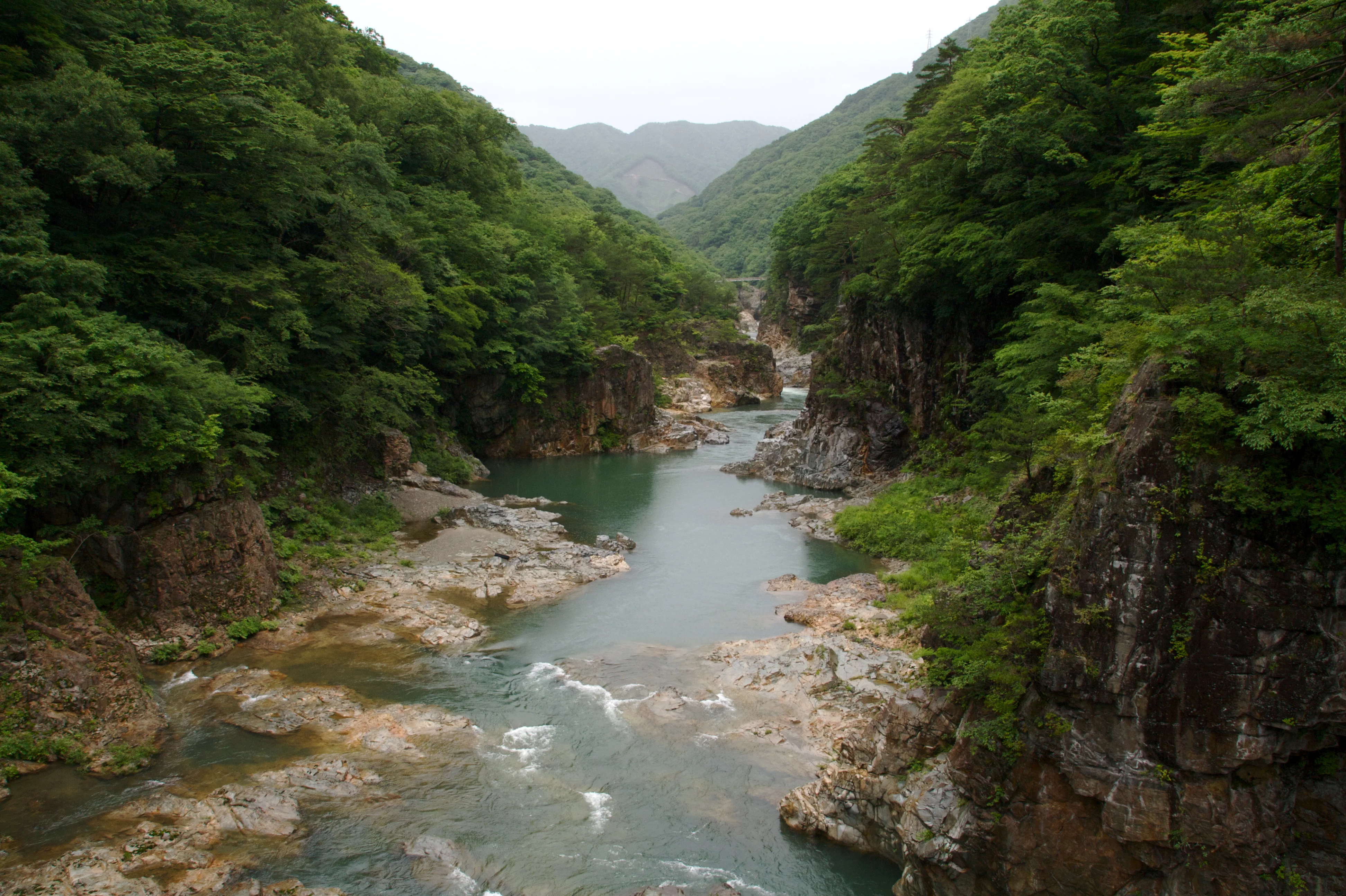 Пешеходные тропы ущелья Рюо Ryuokyo Hike