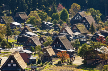 Деревня Сиракаваго Shirakawago