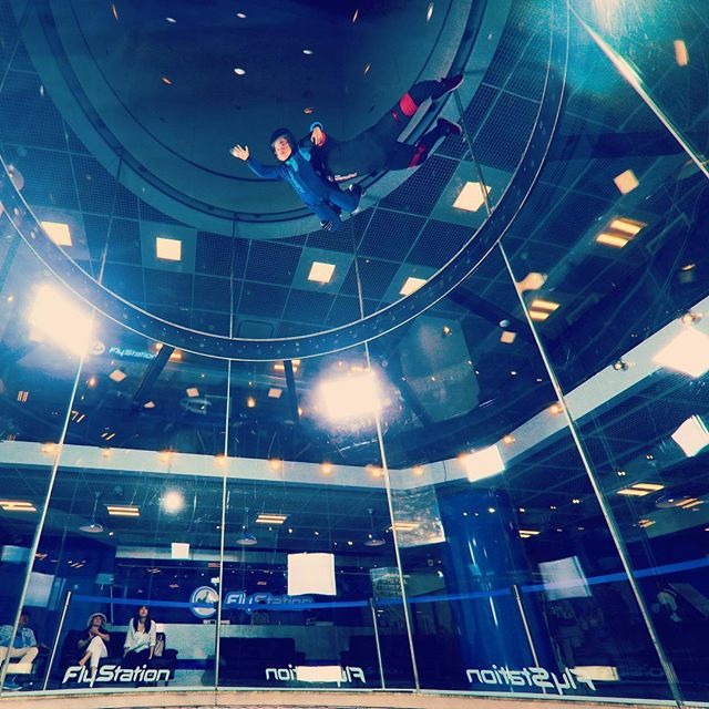 Полет в аэродинамической трубе, Сайтама