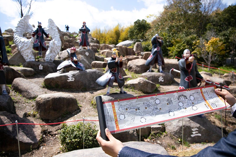 Посещение тематического аниме-парка Нидзигэн но Мори