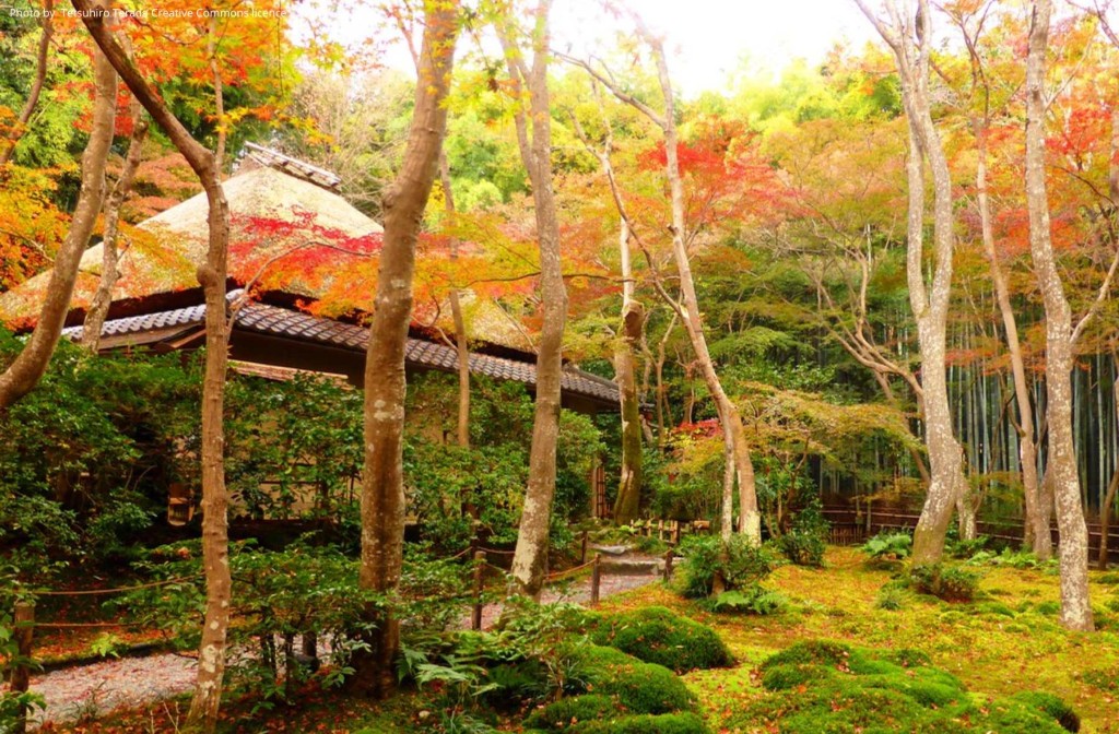 Храм Gio-ji Храм Gio-ji