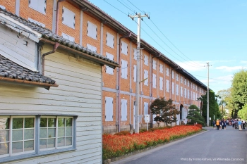 Шелковая фабрика Томиока (Tomioka Silk Mill)
