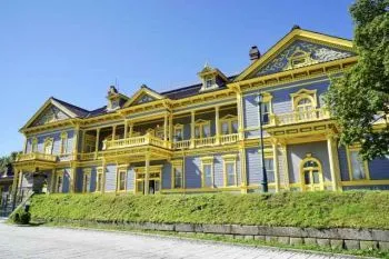 Cтарый общественный зал прихода Old Public Hall of Hakodate Ward